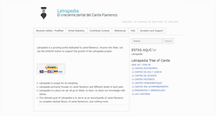Desktop Screenshot of letrapedia.com